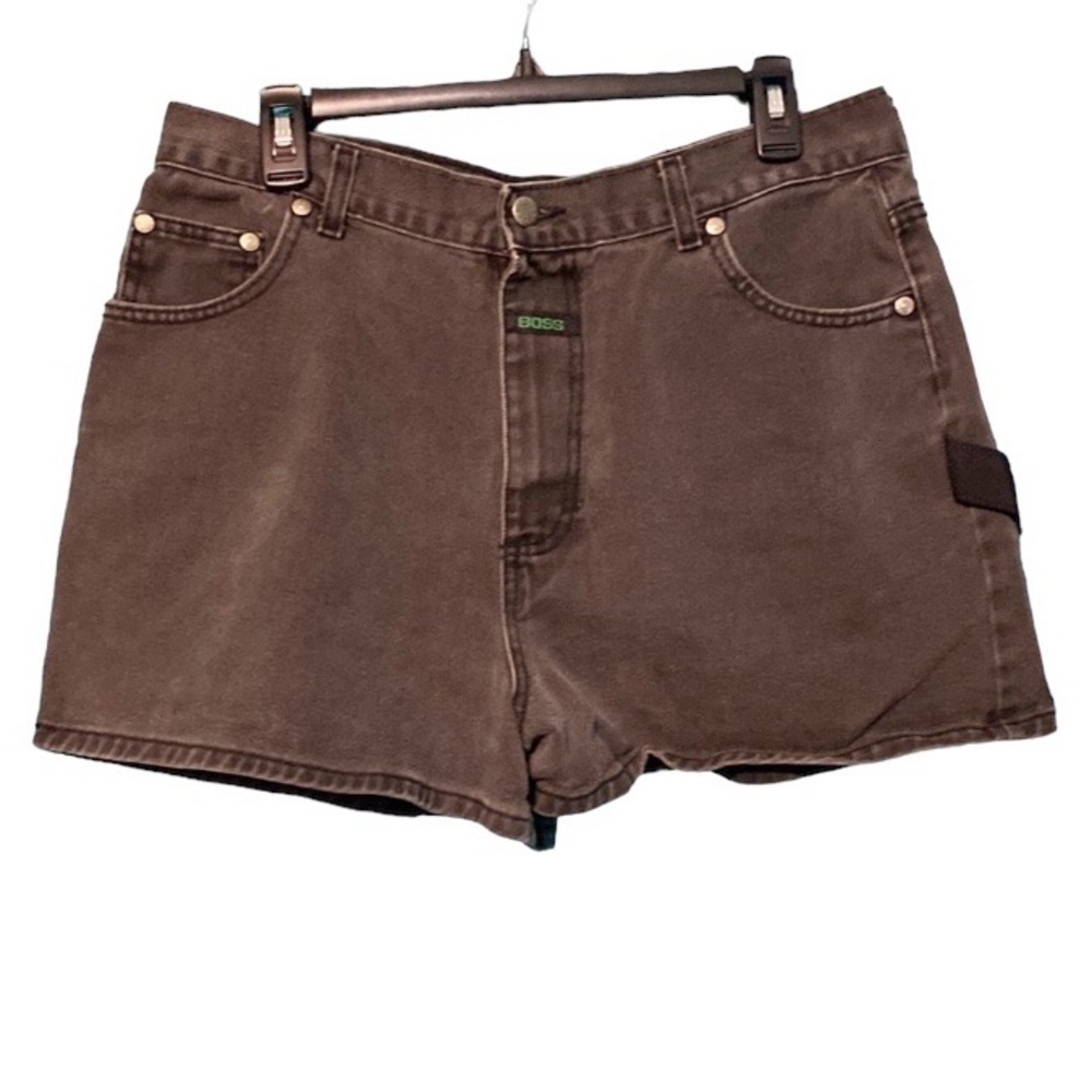 Boss Juniors Dark Gray Jean Shorts - Size 17 / 18 - Picture 2 of 12